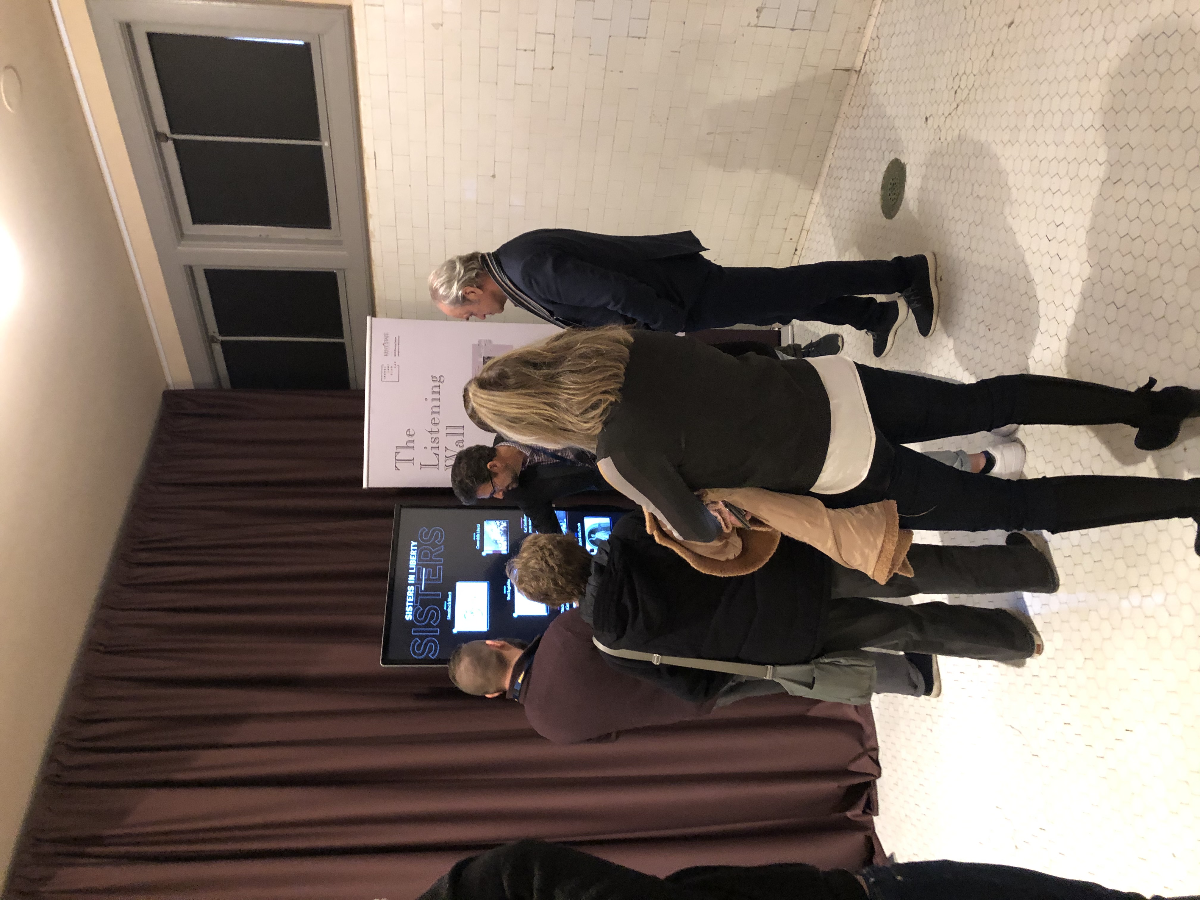 The project website and poetry kiosks